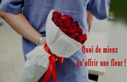 N’attendez plus les occasions spéciales pour offrir des fleurs à ceux que vous aimez, et faites le plus souvent. Les fleurs rendent les hommes plus séduisants !